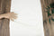 Off White Brushed Baby French Terry Fleece Knit Fabric Remnant 2.75 yards